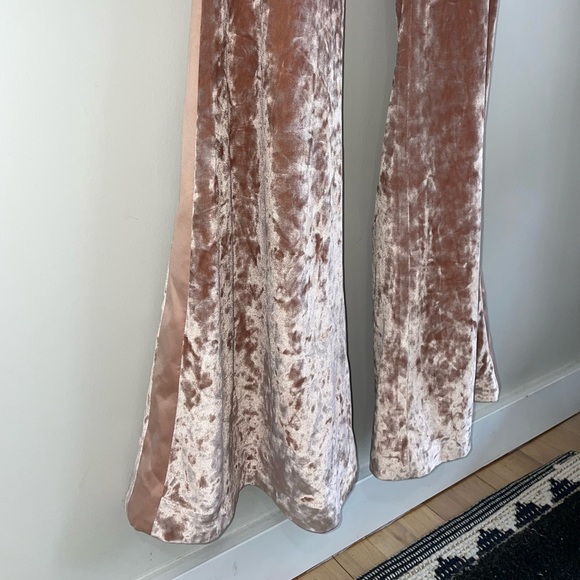 Alexis Domenic Velvet Flares - Blush Pink - Size Medium - Picture 9 of 14